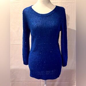 - Deb Blue sweater - Size M